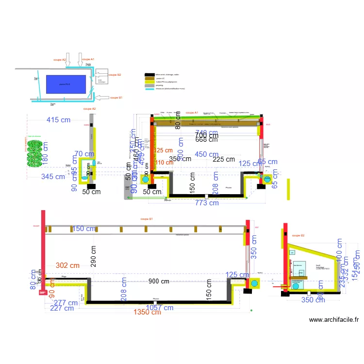 piscine coupe brique 2023 v8 m30. Floor plan with piscine coupe brique 2023 v8 m30. Floor plan with