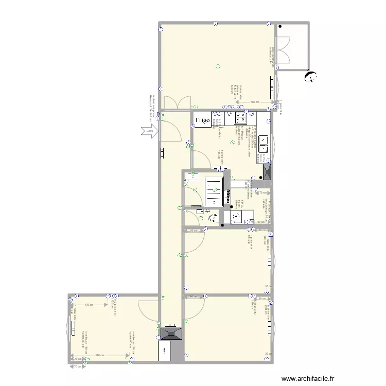 fouade alioueche. Floor plan with 