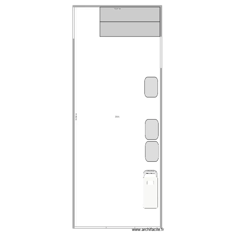 Exterior. Floor plan with 1  and 467 m²