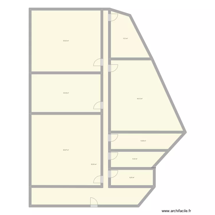 house. Floor plan with 