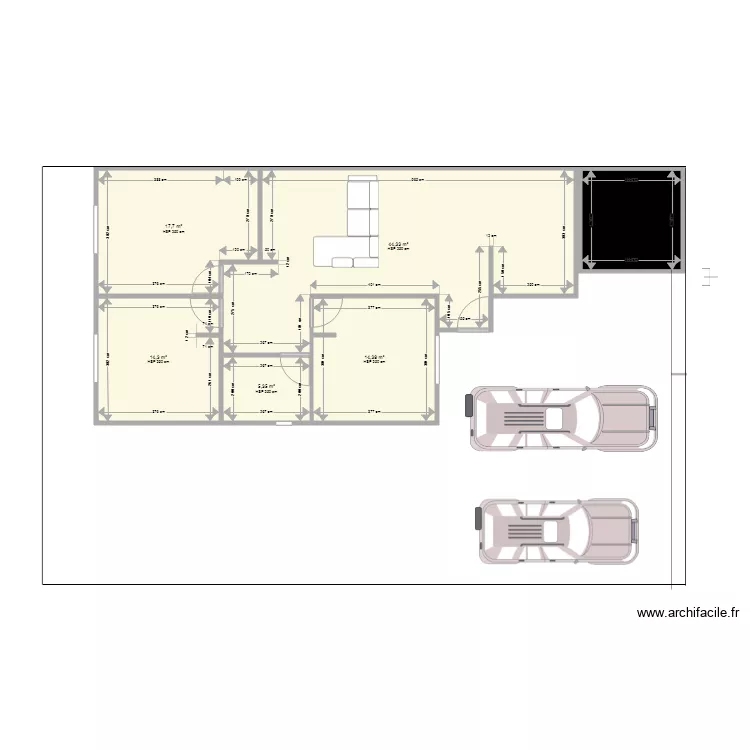 casa 3. Floor plan with casa 3. Floor plan with