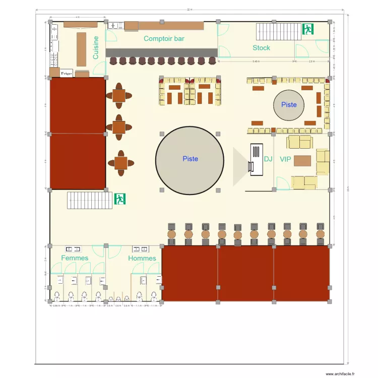 Bwiza cave2. Floor plan with 