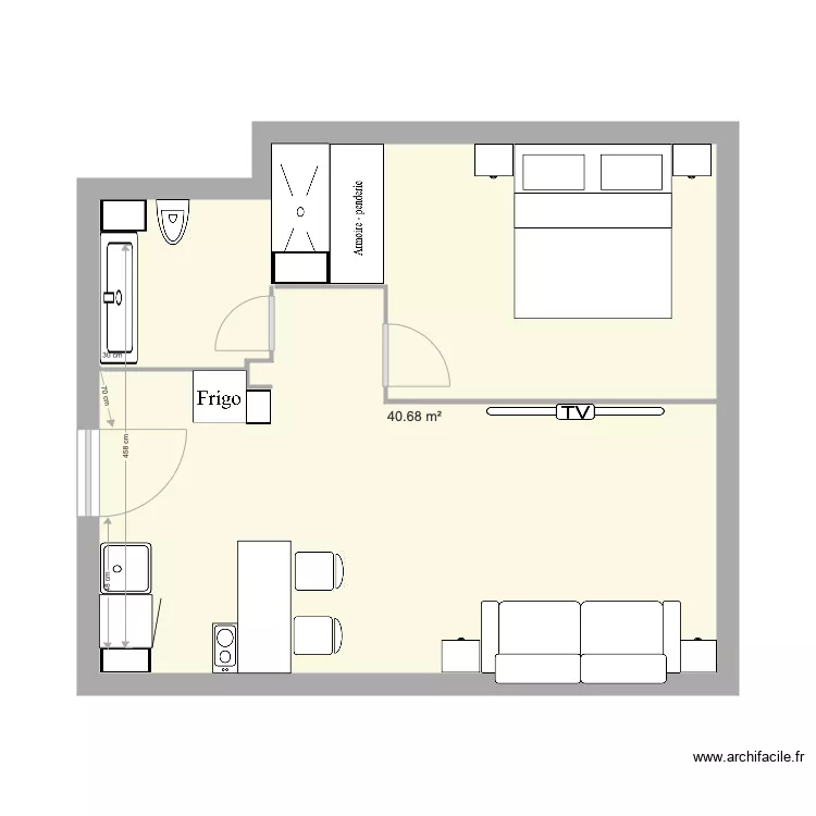 duque dem sexto1. Floor plan with 