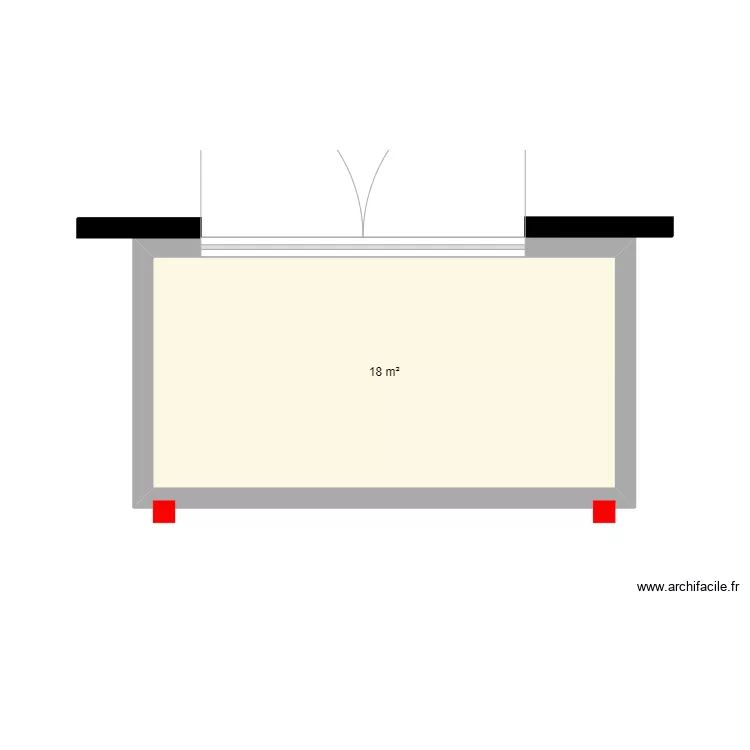 Richard Boote- New measure. Pergola to be fixed to the wall. Floor plan with 