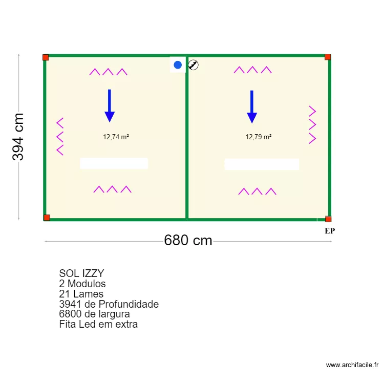 Tommy Lyons- Vale de Lobo. Floor plan with 
