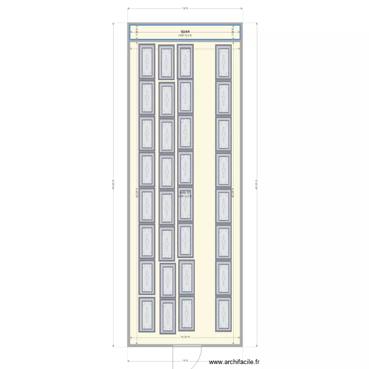 VRE Portugal DryMax 30. Floor plan with 