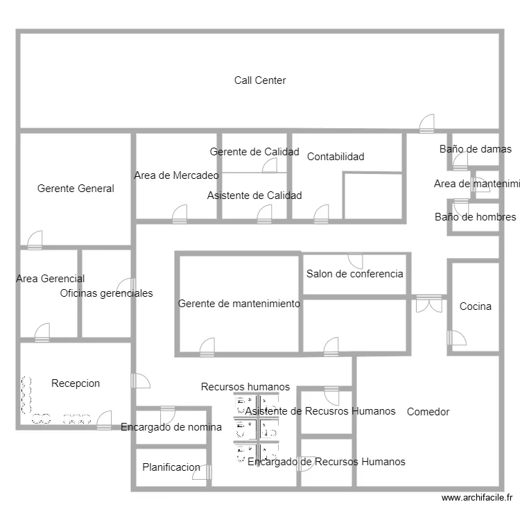 Plano Bona. Floor plan with Plano Bona. Floor plan with