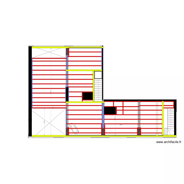 tussenvloer 2. Floor plan with tussenvloer 2. Floor plan with