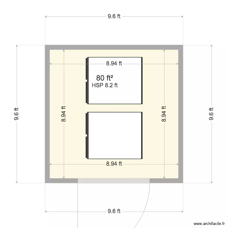 Packaging Ver 2. Floor plan with 