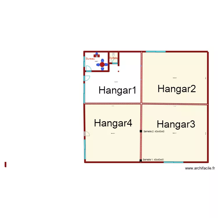 partition q10. Floor plan with 