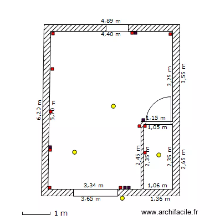 Voute. Floor plan with 
