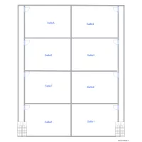 Premier et deuxieme etage