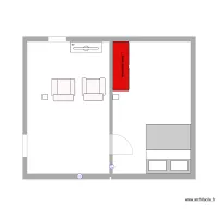 sous sol et chambre plan 2