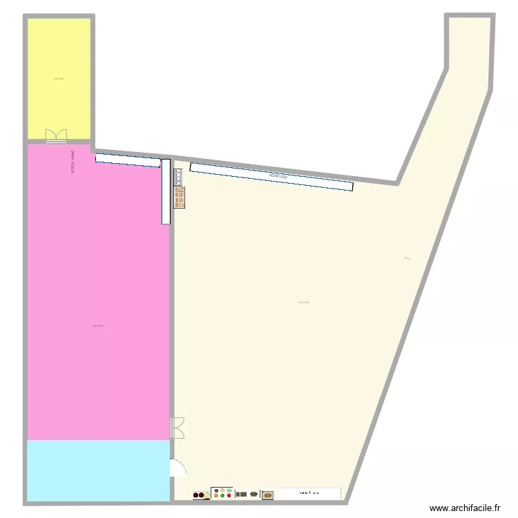Auderghem - Louis. Floor plan with 