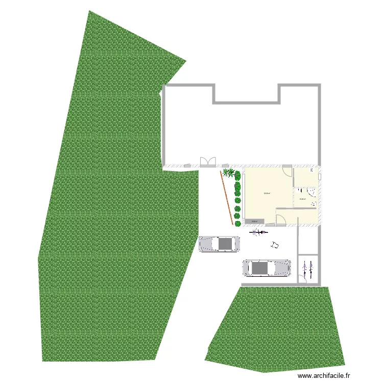 Plan FT88. Floor plan with 