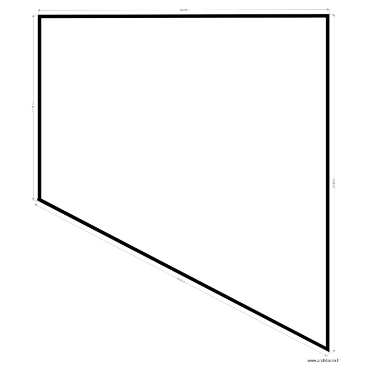 pacrelle v1. Floor plan with 0 room and 0 m2