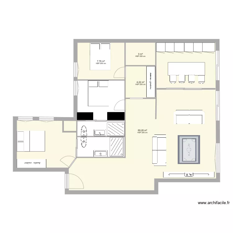 amiga marta8. Floor plan with 