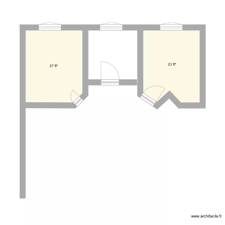 chalet. Floor plan with chalet. Floor plan with