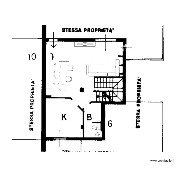 PERO. Floor plan with 