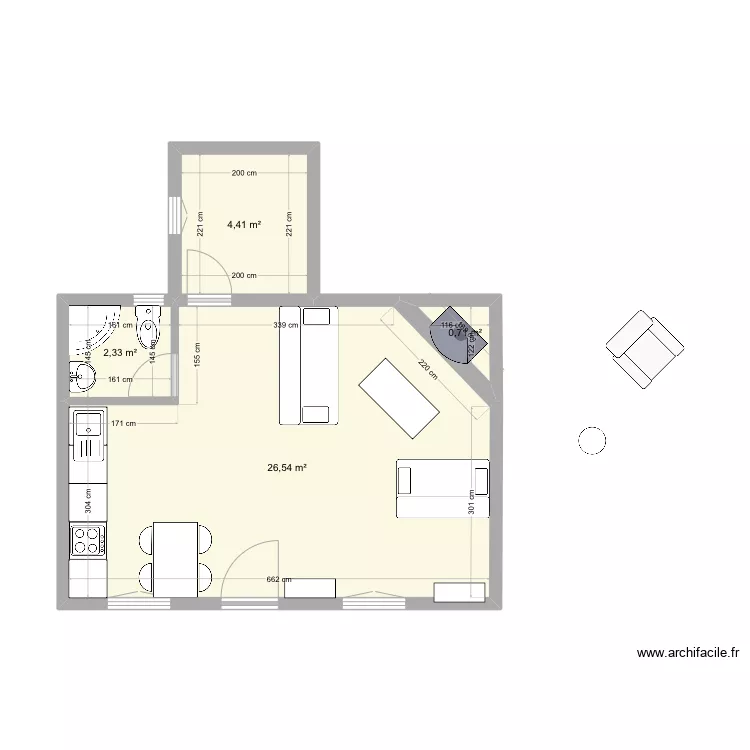 Caba&ntilde;a Almorox3. Floor plan with 