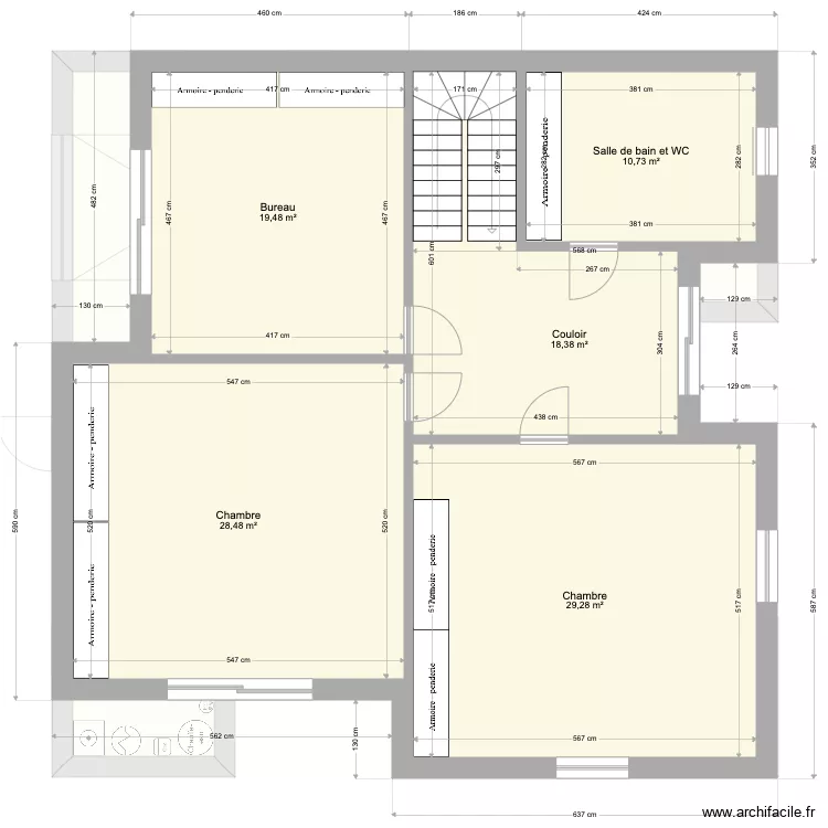 PLAN KOSSHY 5. Floor plan with 