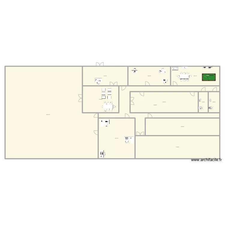 Archivo. Floor plan with 