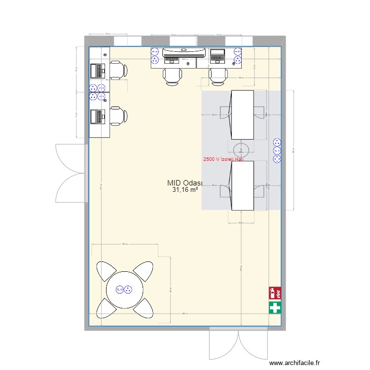 MID Room. Floor plan with 0 room and 0 m2
