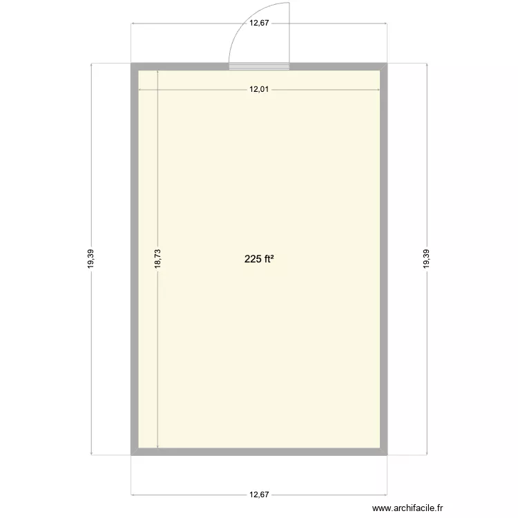 She. Floor plan with 