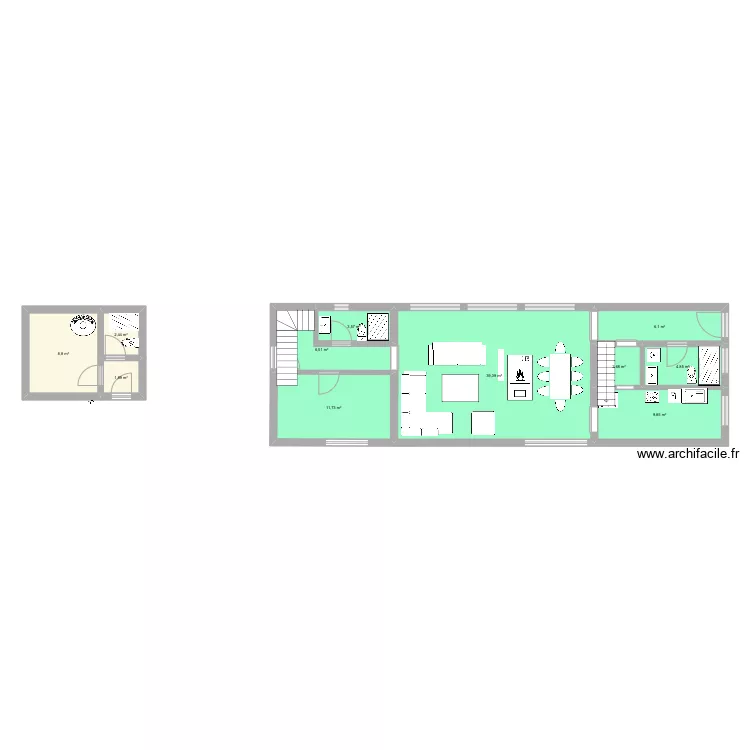 S1a. Floor plan with 