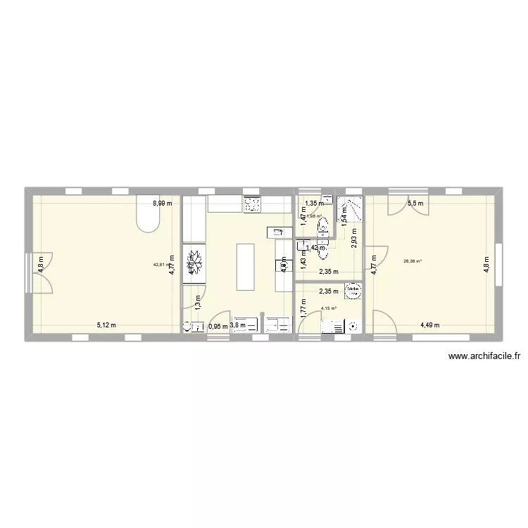 dgs Bakery 9 May '26 official. Floor plan with 4 and 75 m² dgs Bakery 9 May '26 official. Floor plan with 4 and 75 m²
