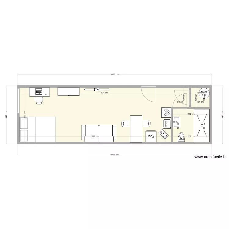Kobaxidze 5A General. Floor plan with 