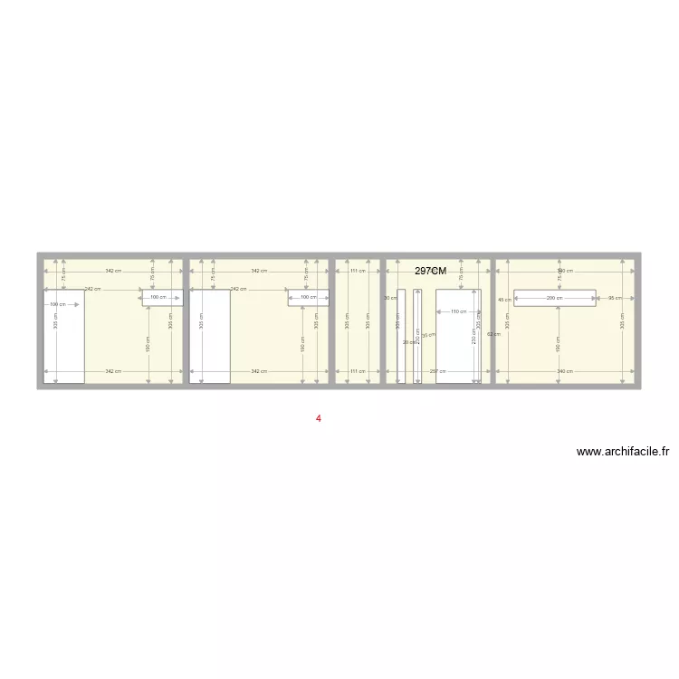 facades 4. Floor plan with 