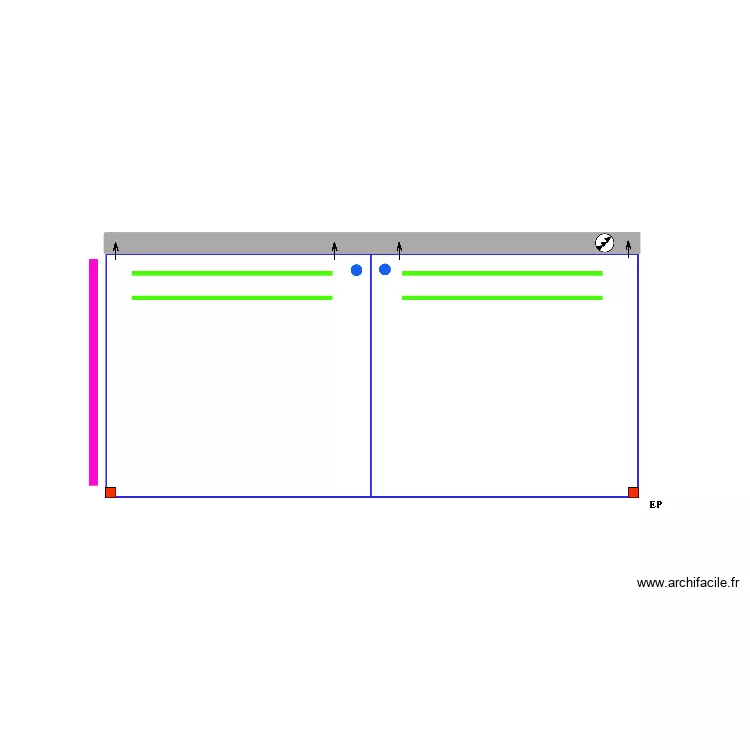 William CASCAIS. Floor plan with 