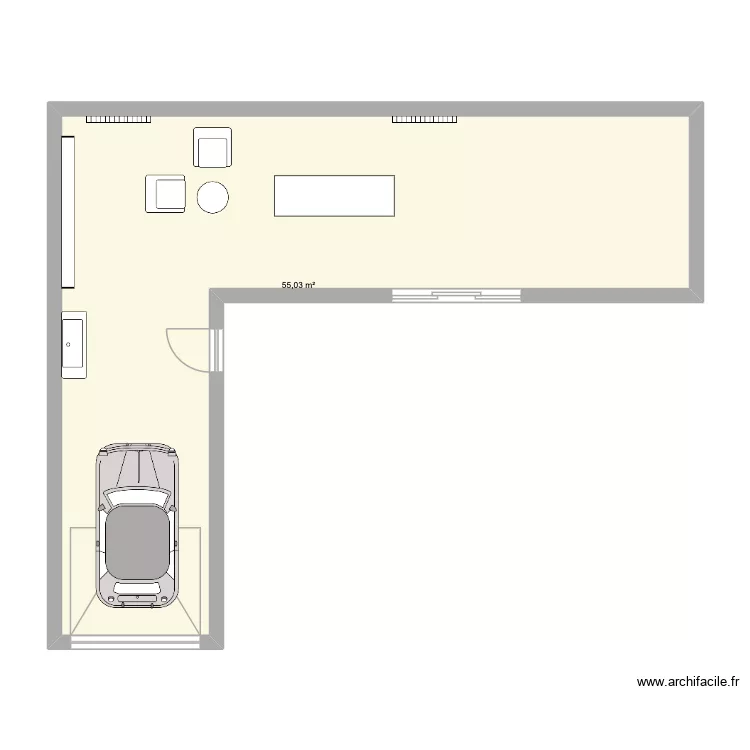 Studio. Floor plan with Studio. Floor plan with