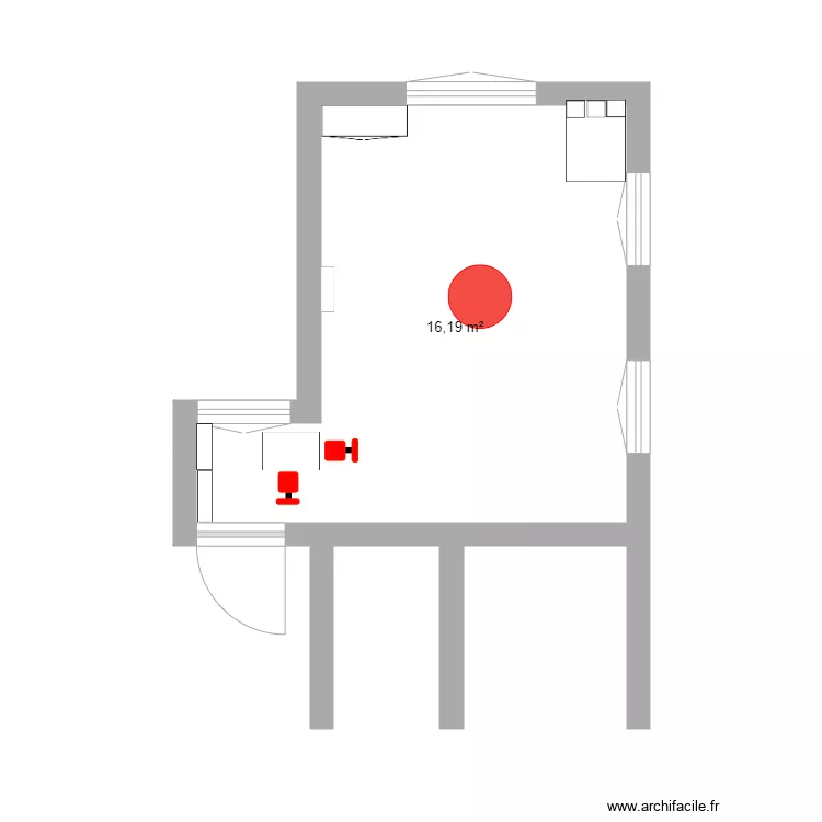 CLASE. Floor plan with CLASE. Floor plan with