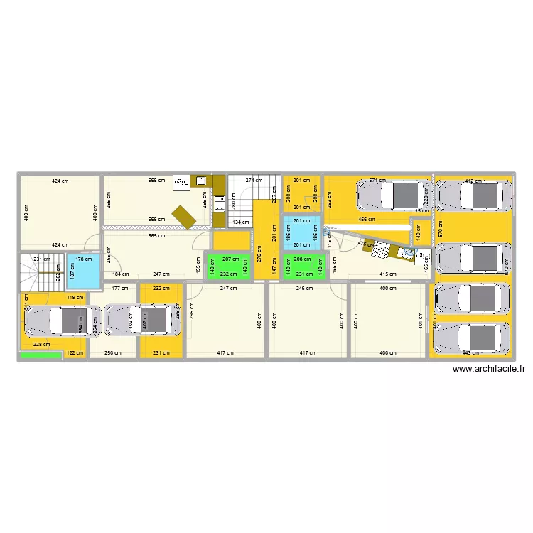 casa apartamentos modelo 4. Floor plan with 