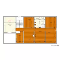 Chic &agrave; Chic Etage  Plan pour mise en place parquet stratifi&eacute;