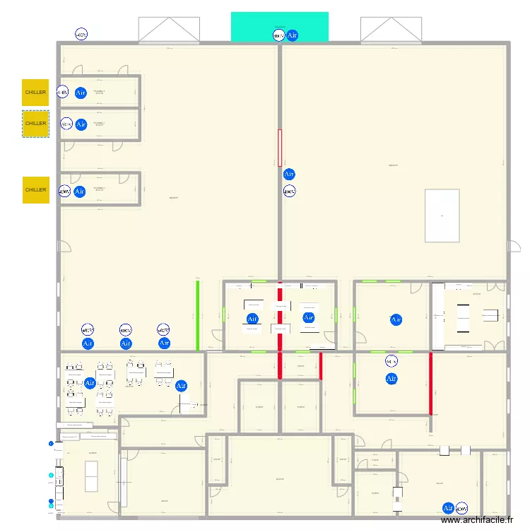 ceramed 1. Floor plan with 