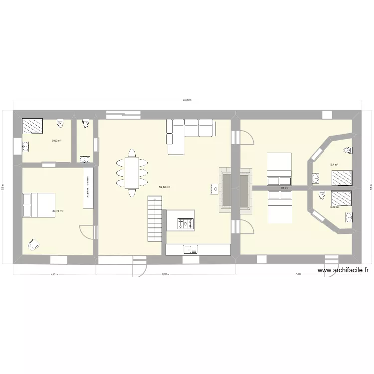 plan4. Floor plan with 