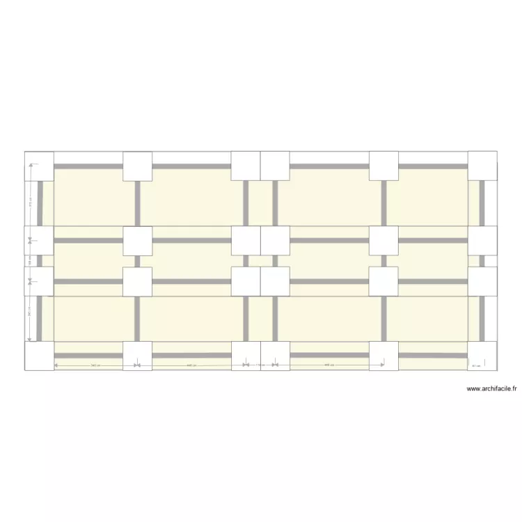 musalac fondations form. Floor plan with 
