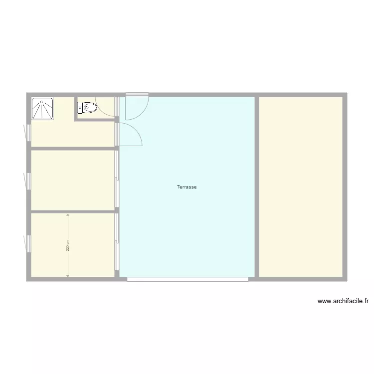 Charlotte Perriand. Floor plan with Charlotte Perriand. Floor plan with