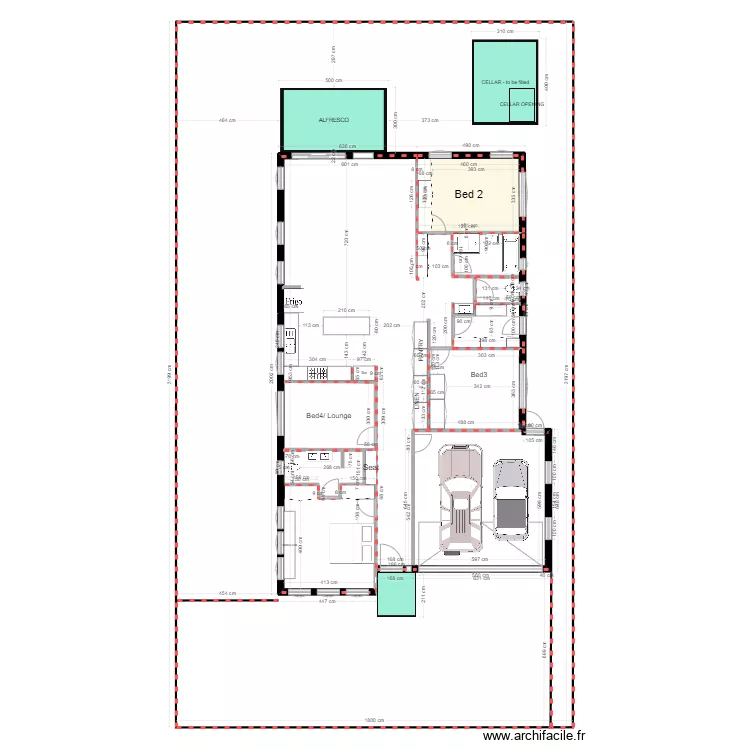 Plan G. Floor plan with Plan G. Floor plan with
