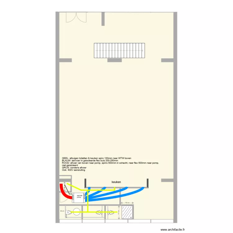 ventilatie beneden berend. Floor plan with ventilatie beneden berend. Floor plan with