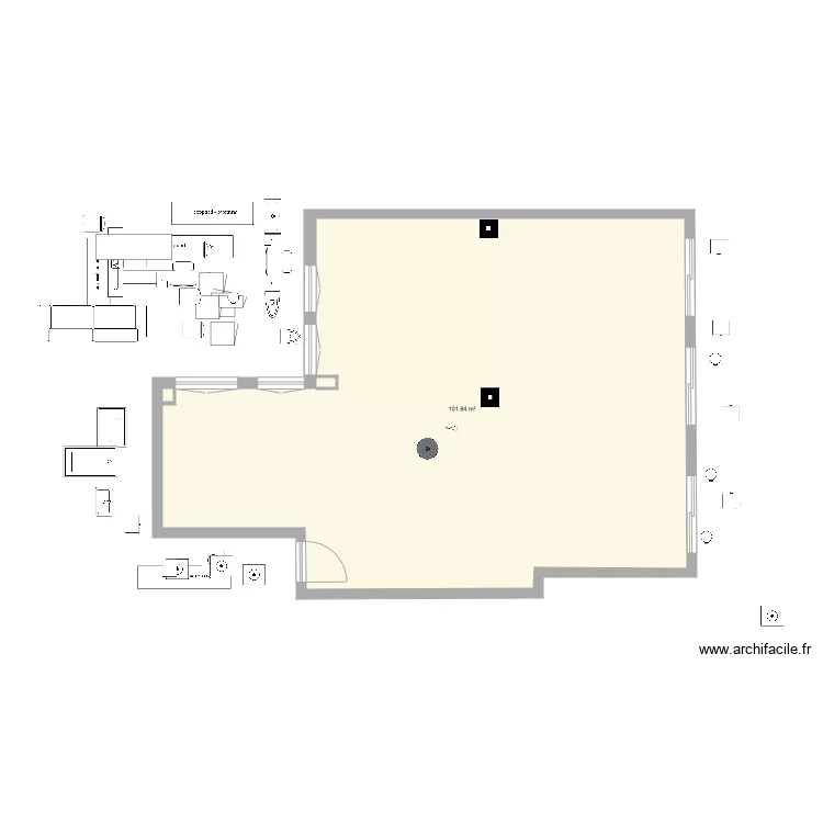 monica modesto la  21. Floor plan with 