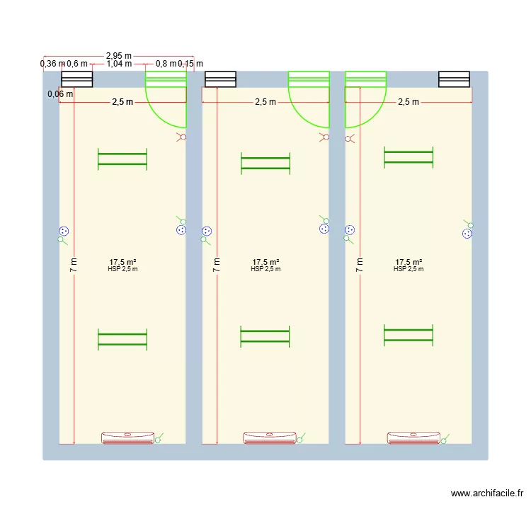 manoj. Floor plan with 3 Rooms and 53 m² manoj. Floor plan with 3 Rooms and 53 m²