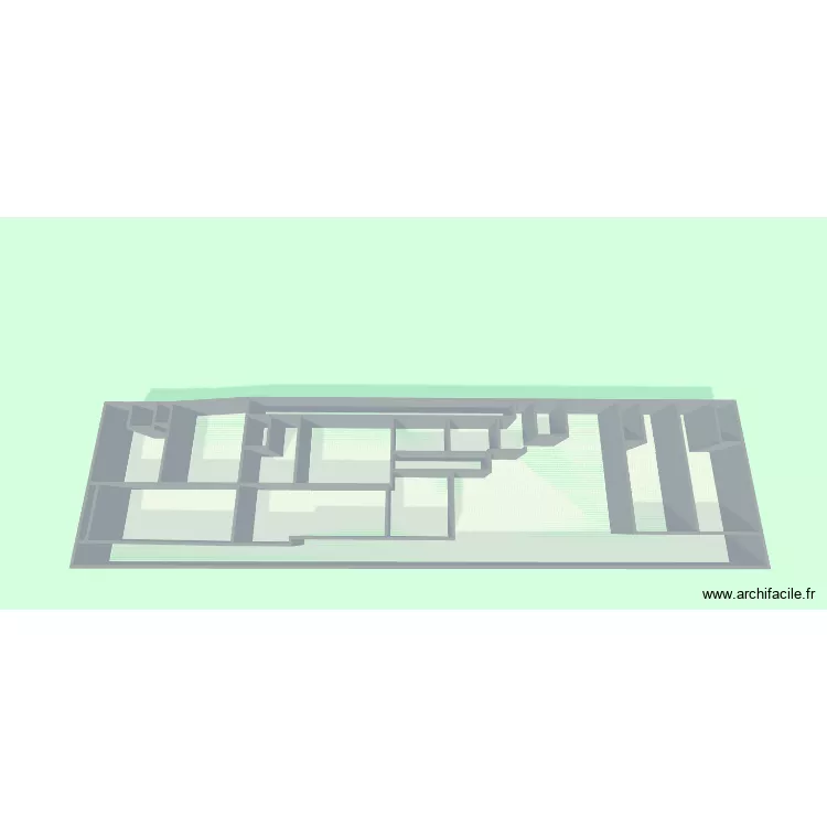 Levantamento Arq. Ana Lima. Floor plan with 18 and 247 m² Levantamento Arq. Ana Lima. Floor plan with 18 and 247 m²