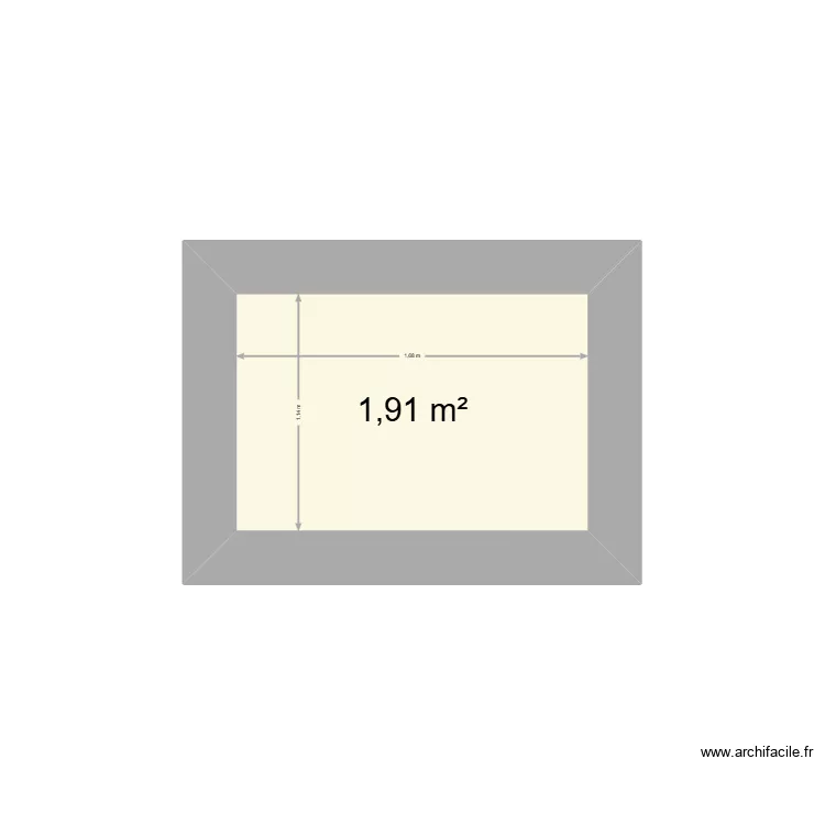 Cabanon interieur Base. Floor plan with Cabanon interieur Base. Floor plan with