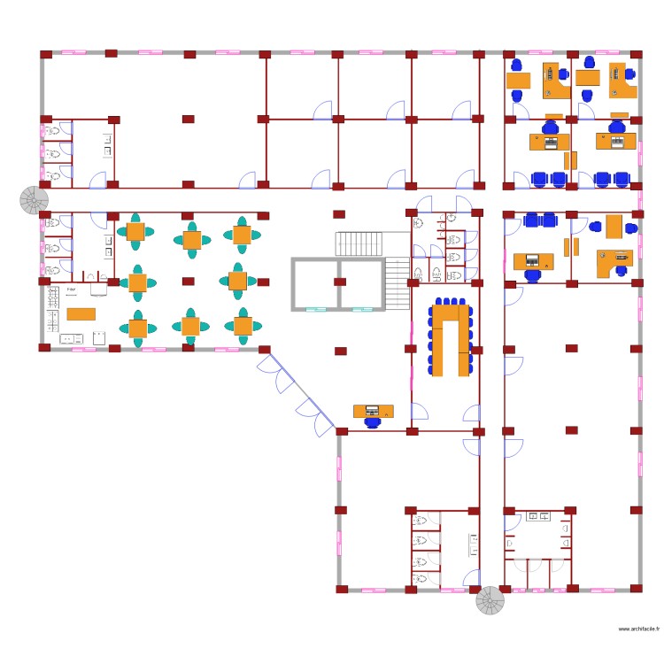 rezdechaussee. Floor plan with 0 room and 0 m2