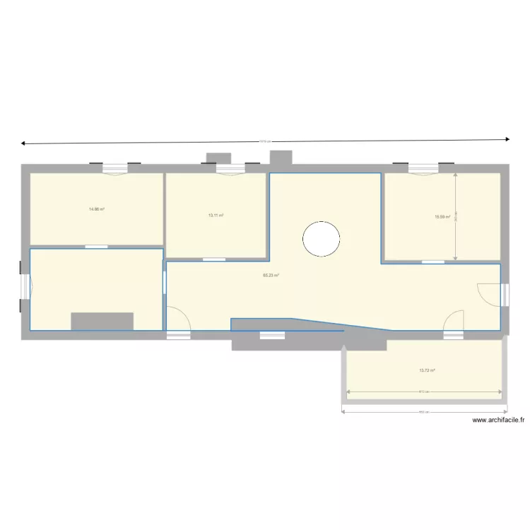 moulin existing 2. Floor plan with 