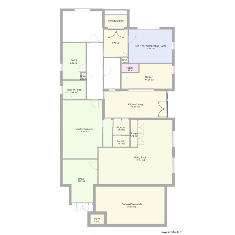 Floor Plan 193 Bobbin Head Road TURRAMURRA V3. Floor plan with 